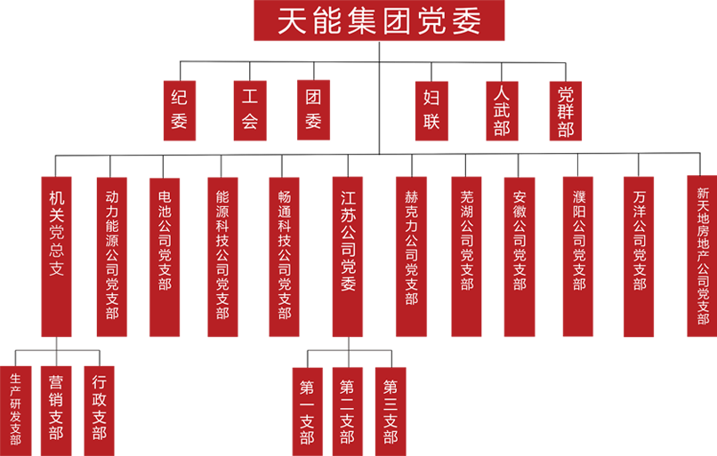 壹号娱乐官网建团党委组织架构